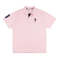 Mens Big & Tall Player 3 Polo Shirt in Orchid Pink