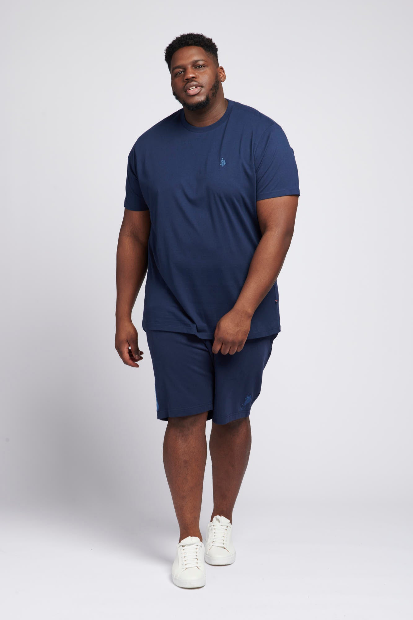 Mens Big & Tall Core T-Shirt in Navy Blue