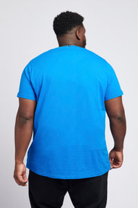 Mens Big & Tall Core T-Shirt in Directoire Blue