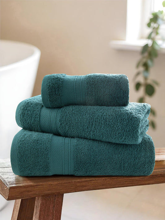 Super Soft Pure Cotton Towel in Shaded Spruce