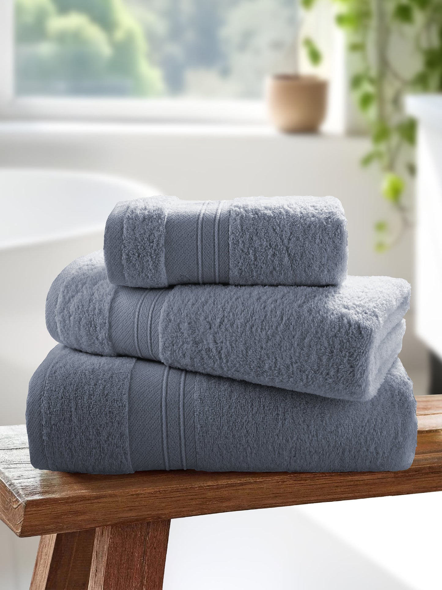Super Soft Pure Cotton Towel in Troposphere