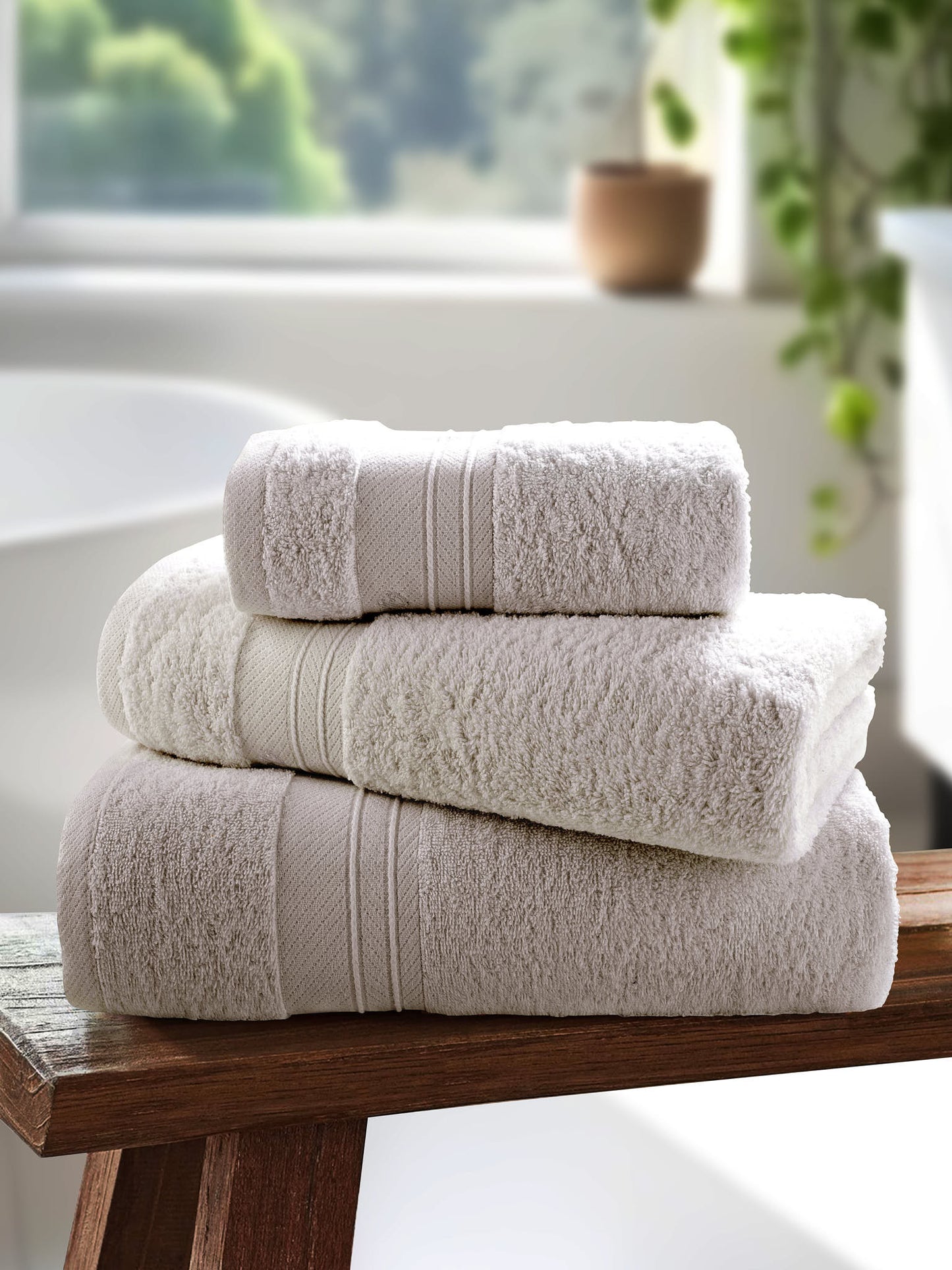 Super Soft Pure Cotton Towel in Vapor Blue