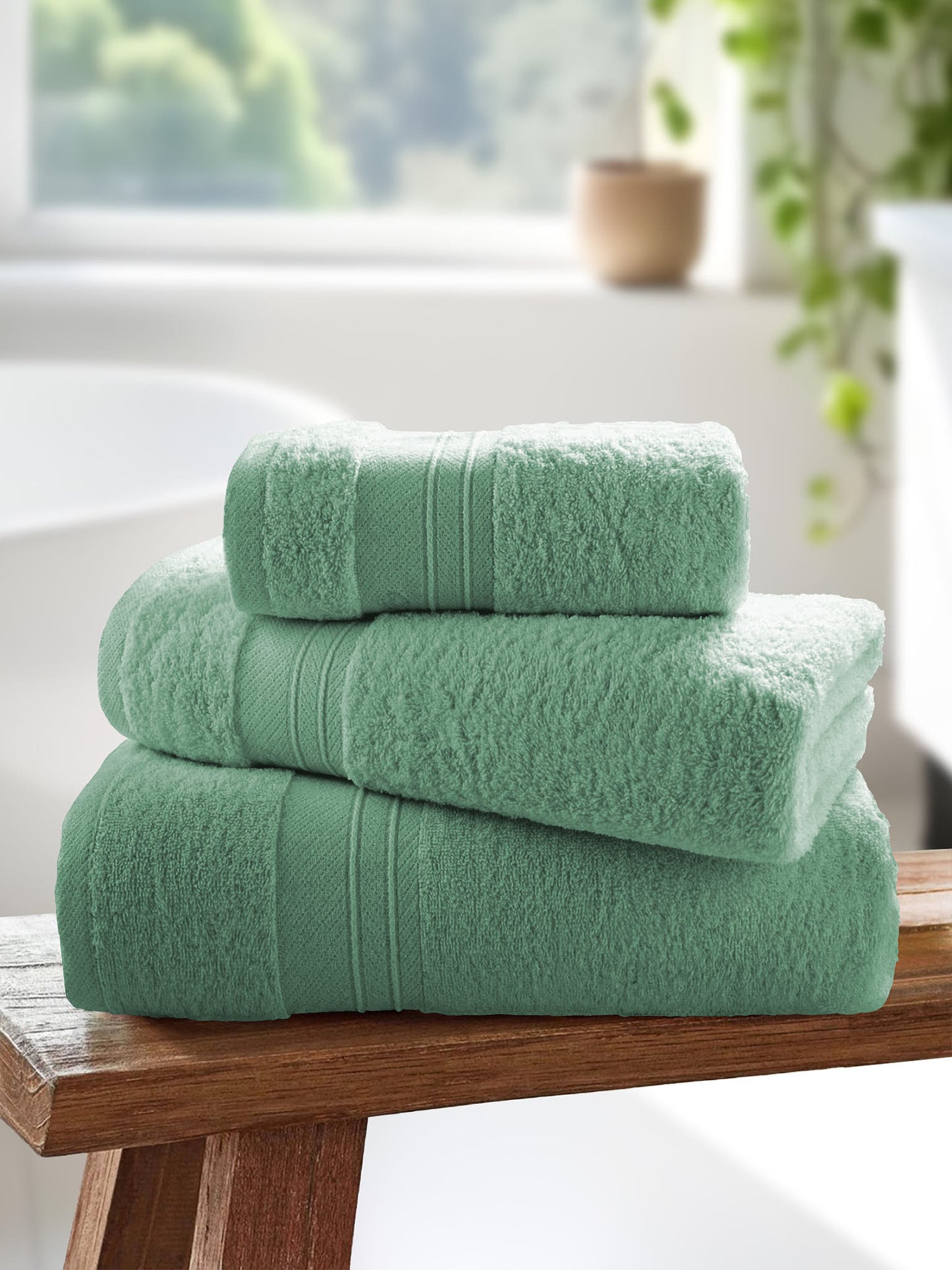 Super Soft Pure Cotton Towel in Harbour Grey