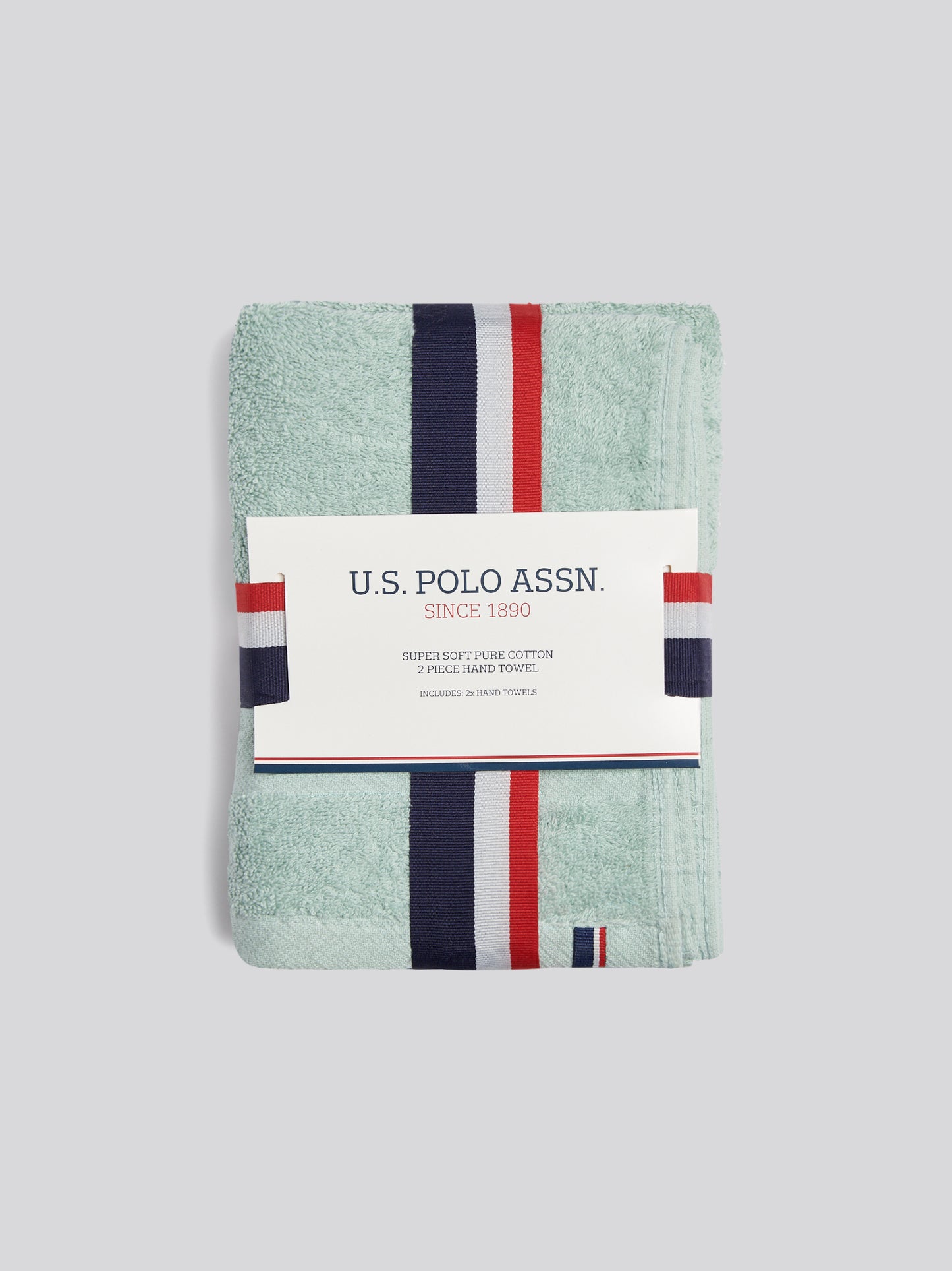 Super Soft Pure Cotton Towel in Harbour Grey