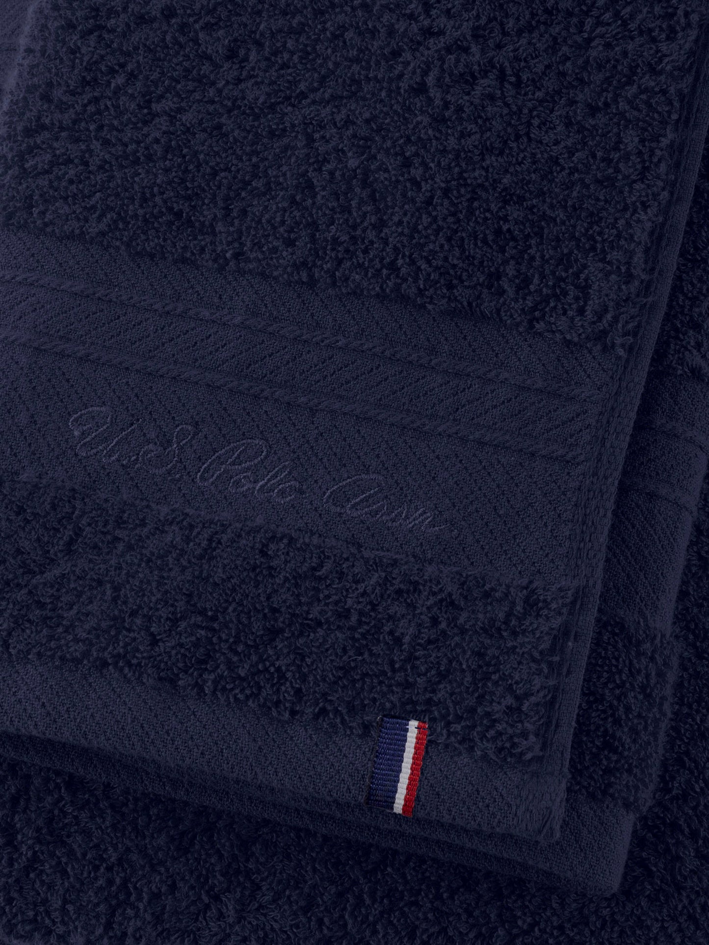 Super Soft Pure Cotton Towel in Navy Iris