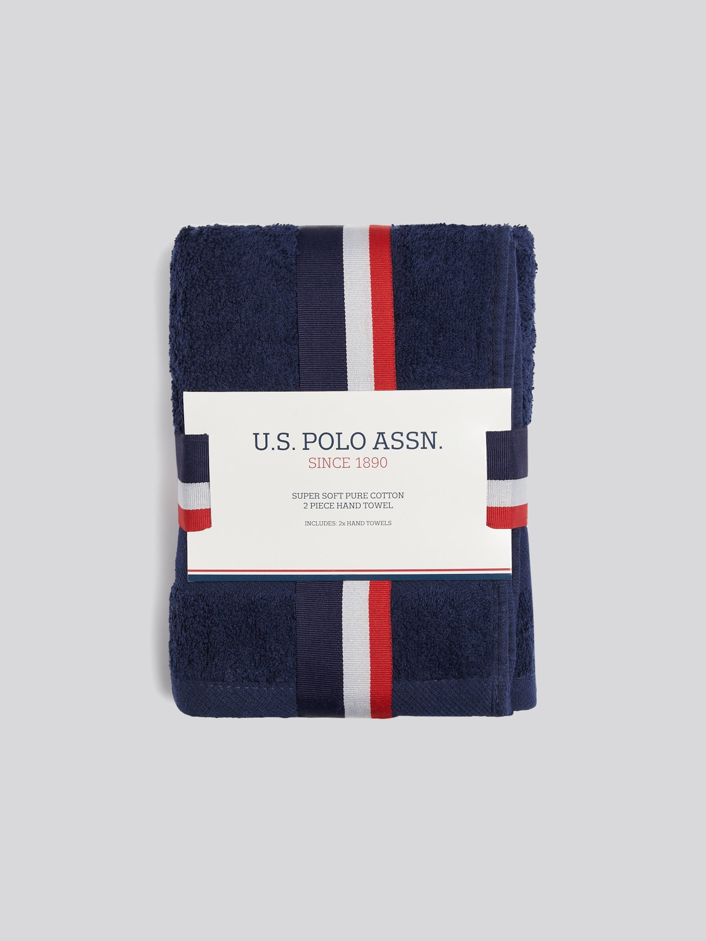 Super Soft Pure Cotton Towel in Navy Iris