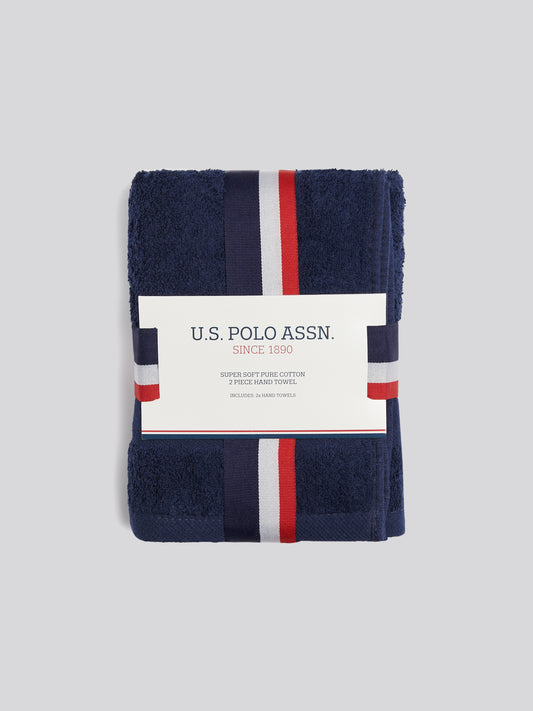Super Soft Pure Cotton Towel in Navy Iris