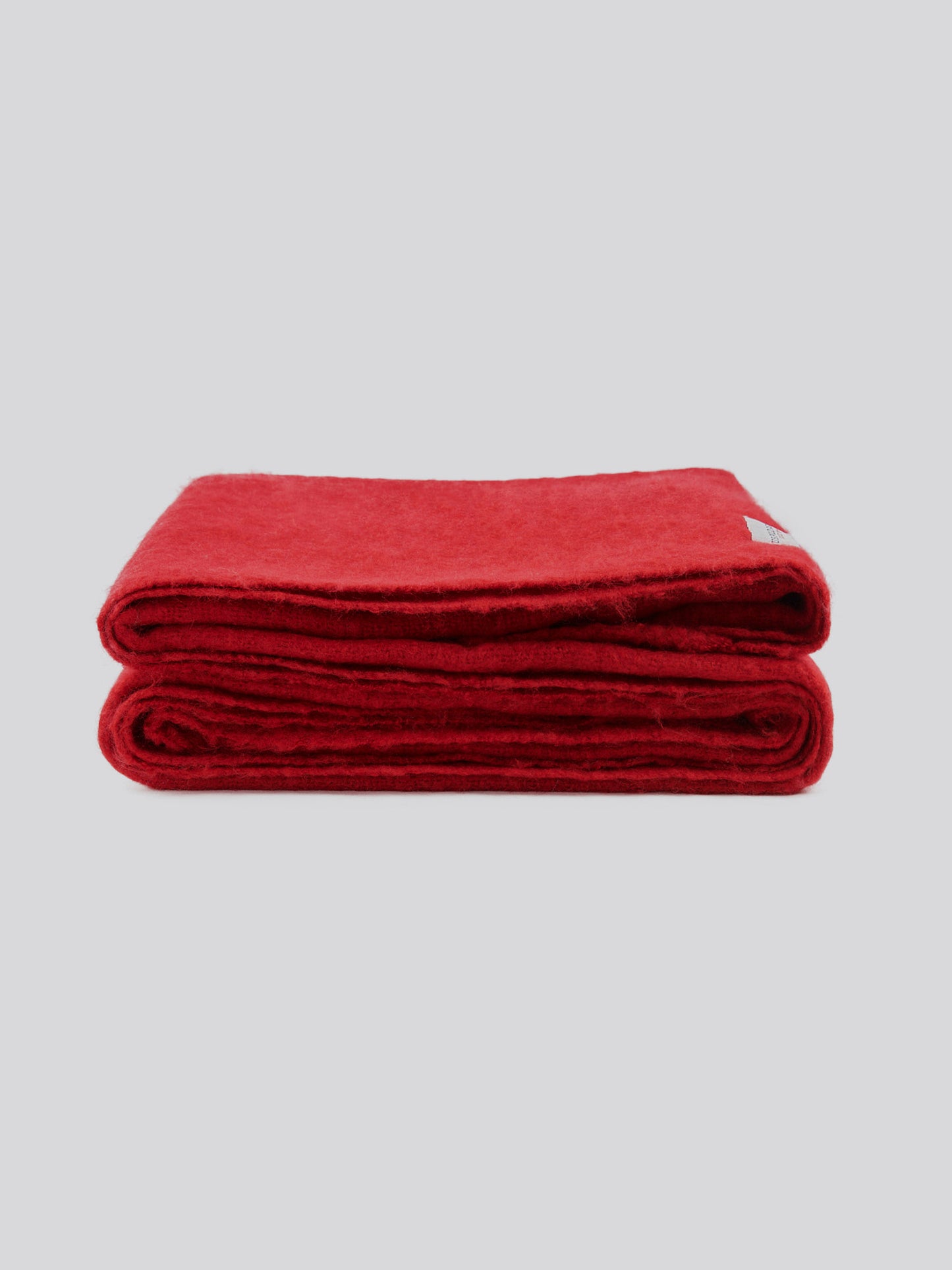Premium Super Soft Hanging Throw in Haute Red