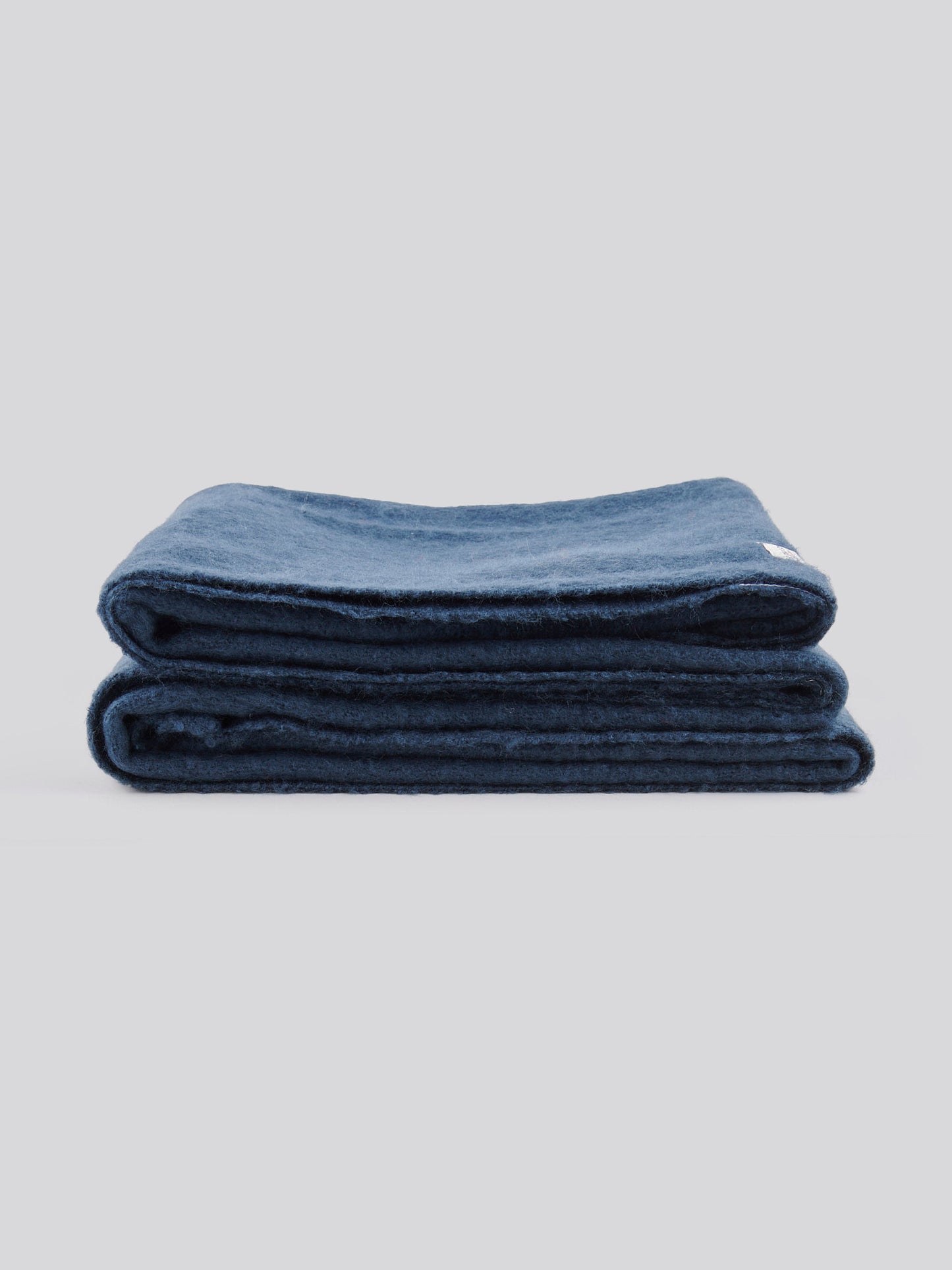 Premium Super Soft Hanging Throw in Navy Iris
