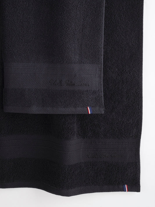 Super Soft Pure Cotton Towel Bale in Jet Black