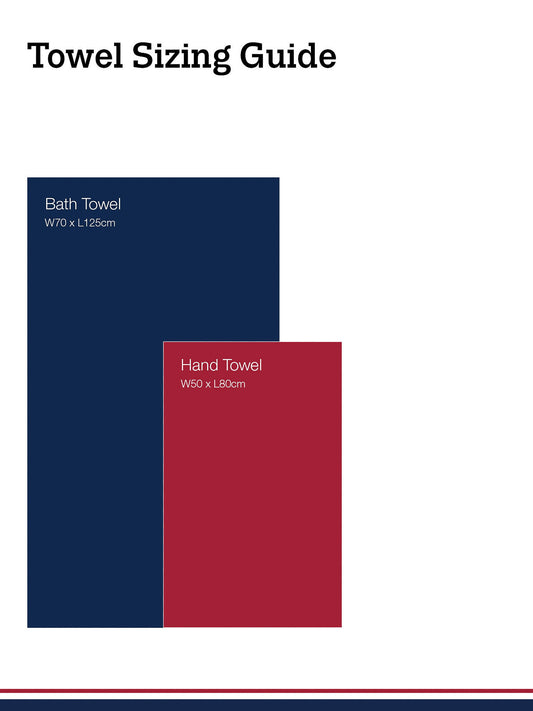 Super Soft Pure Cotton Towel Bale in Navy Iris