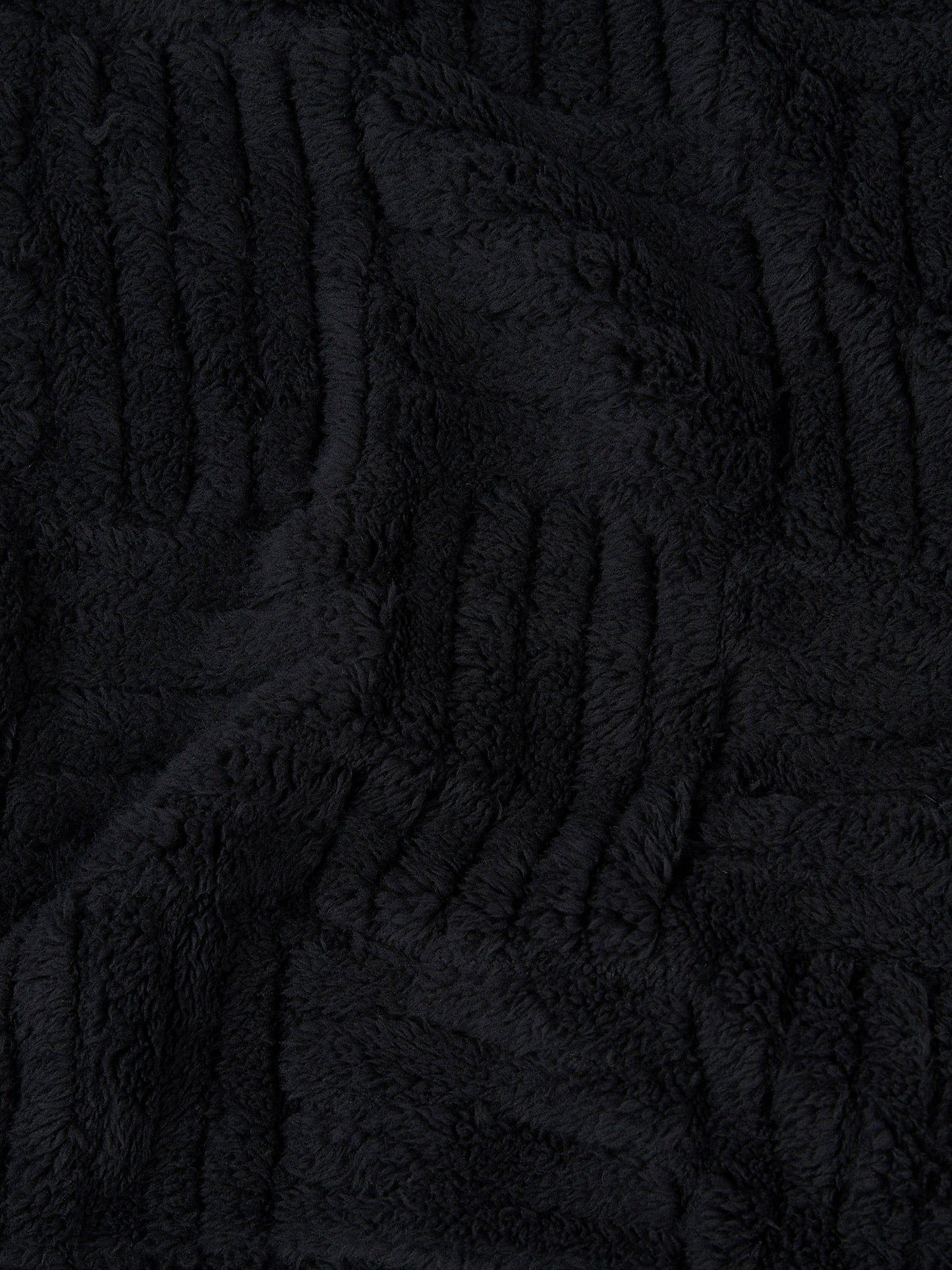 Premium Terrazzo Jacquard Throw & Cushion Set in Jet Black