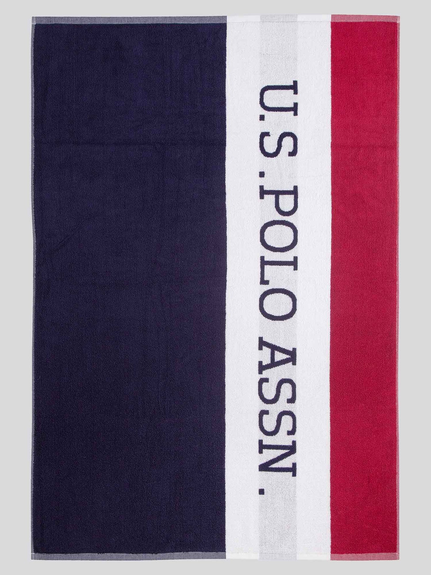 Super Soft Cotton Beach Towel in Navy Iris