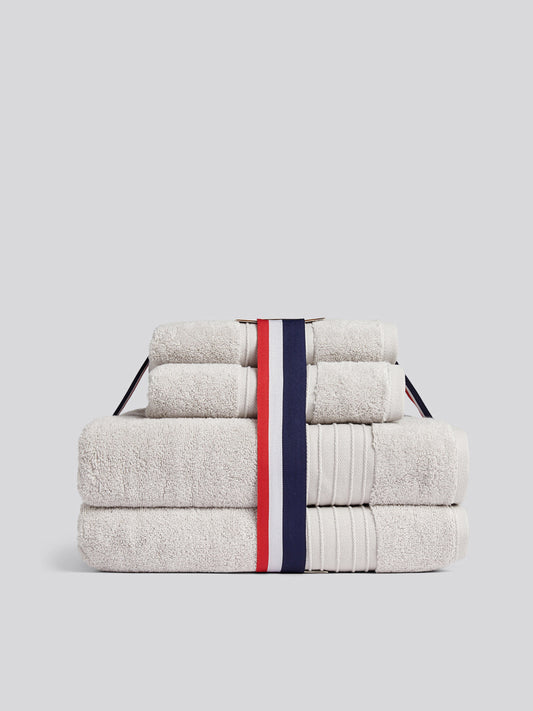 Pure Cotton Zero Twist Towel in Vapor Blue