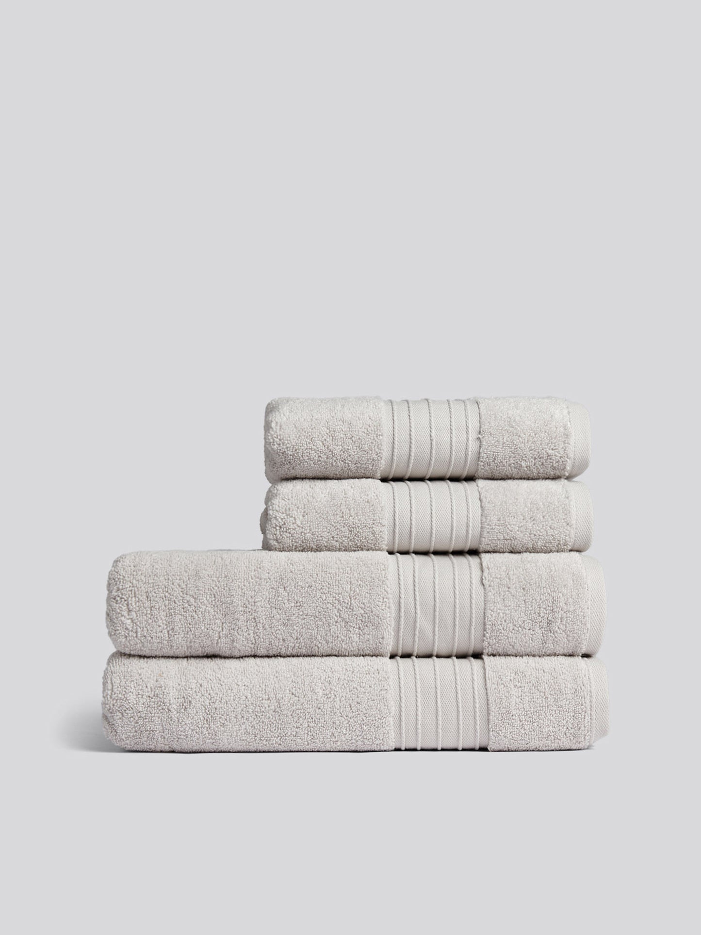 Pure Cotton Zero Twist Towel in Vapor Blue