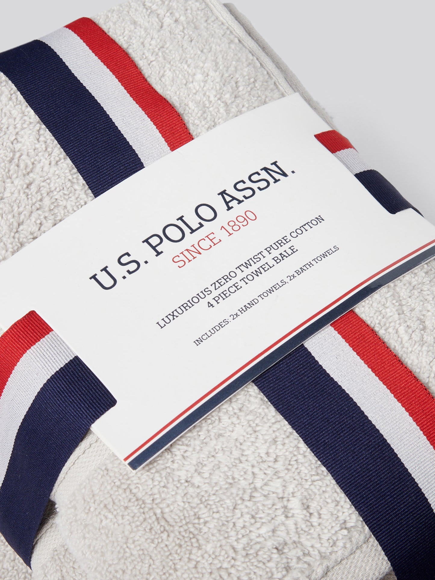 Pure Cotton Zero Twist Towel in Vapor Blue