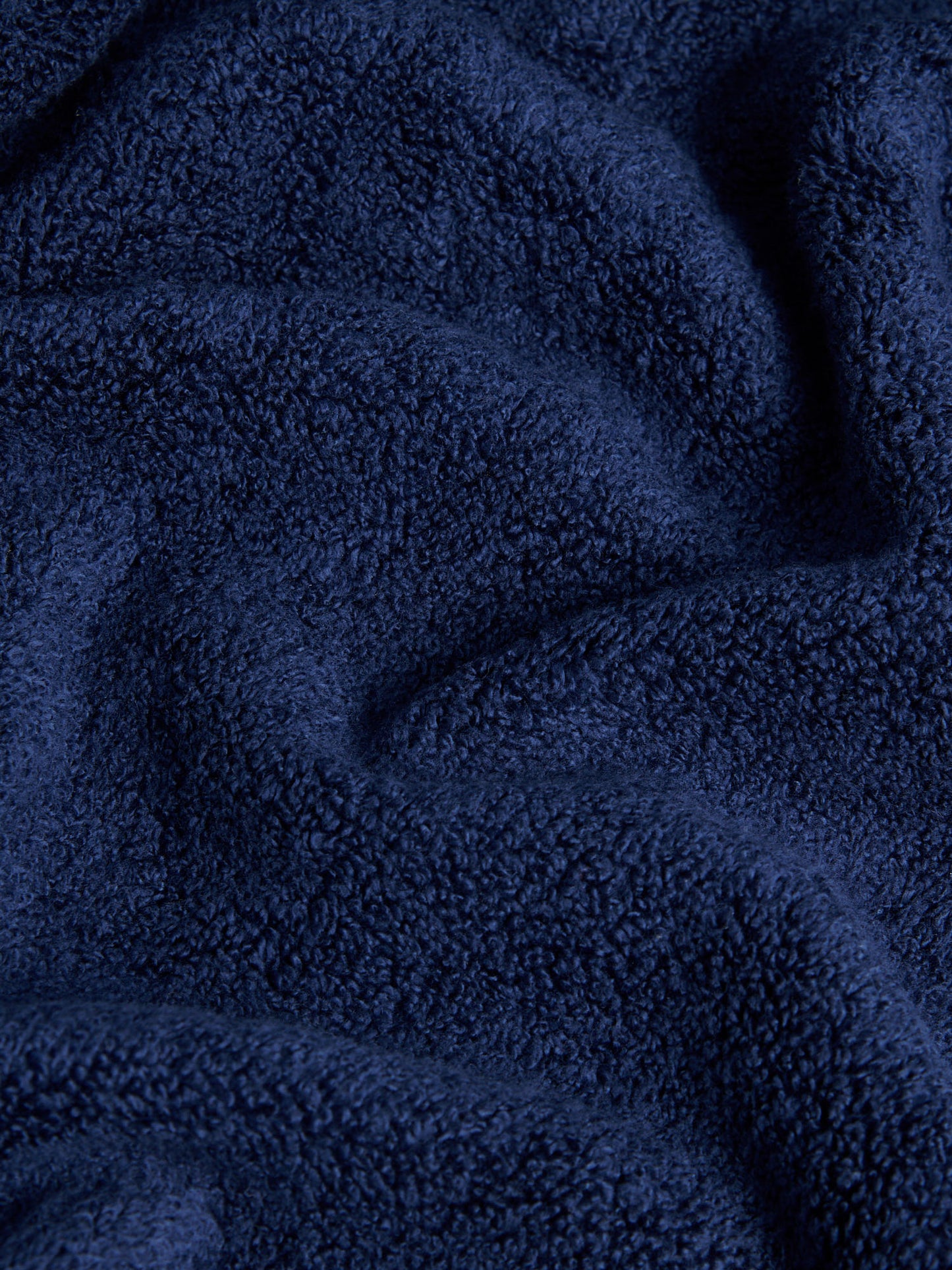 Pure Cotton Zero Twist Towel in Navy Iris