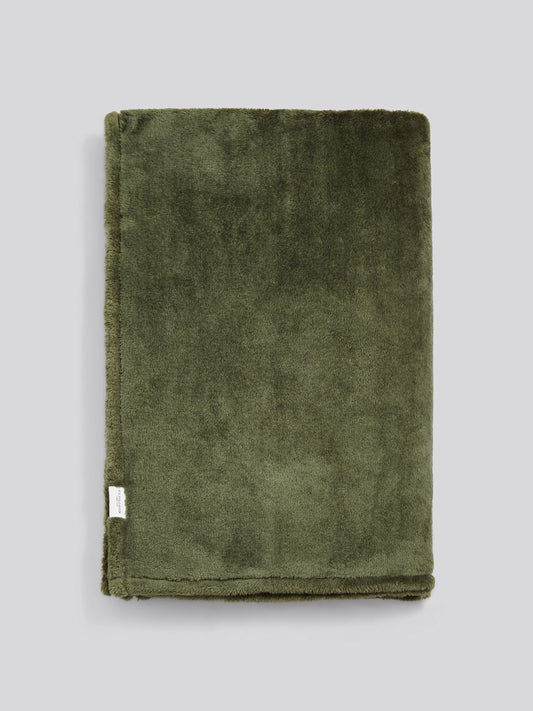 Premium Fleece Throw Capulet Olive