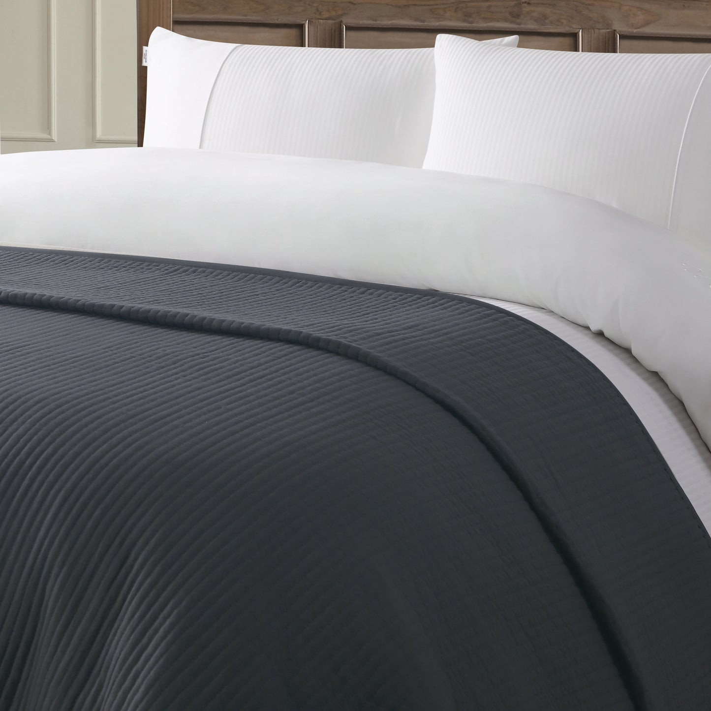 Channel Row Quilted Bedspread Tornado