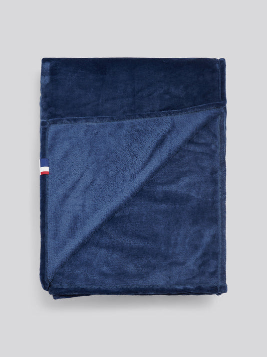 Premium Fleece Throw Ensign Blue