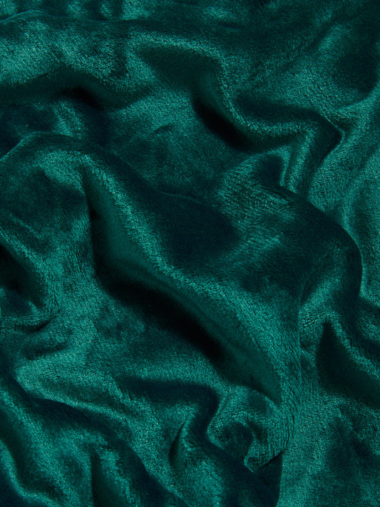 Premium Fleece Throw Teal Green