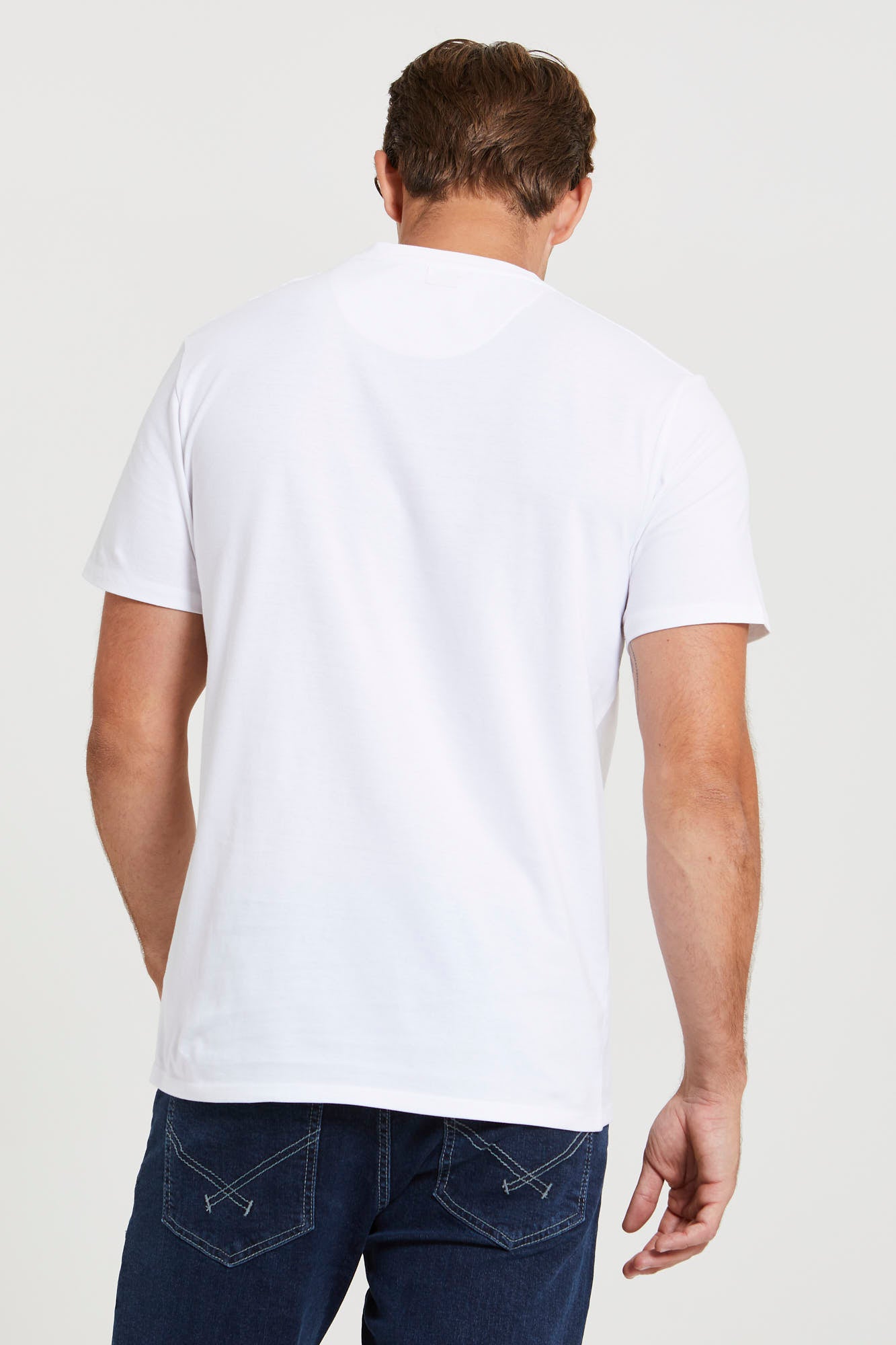 Mens Graphic T-Shirt in Bright White