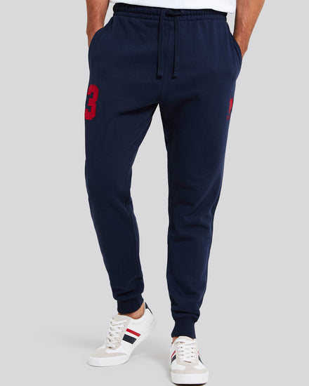 Mens Player 3 Joggers in Navy Blue