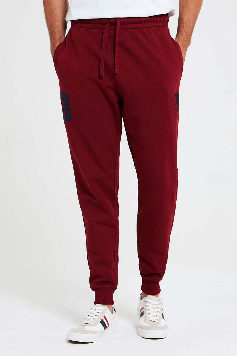 Mens Player 3 Joggers in Biking Red