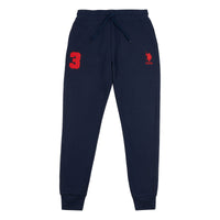 Mens Player 3 Joggers in Navy Blazer Red DHM