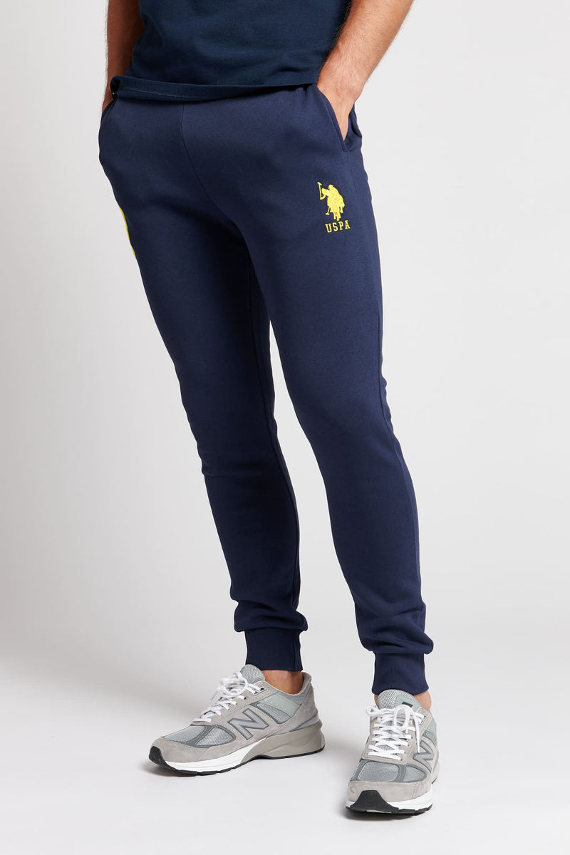 Mens Player 3 Joggers in Navy Blazer Yellow DHM