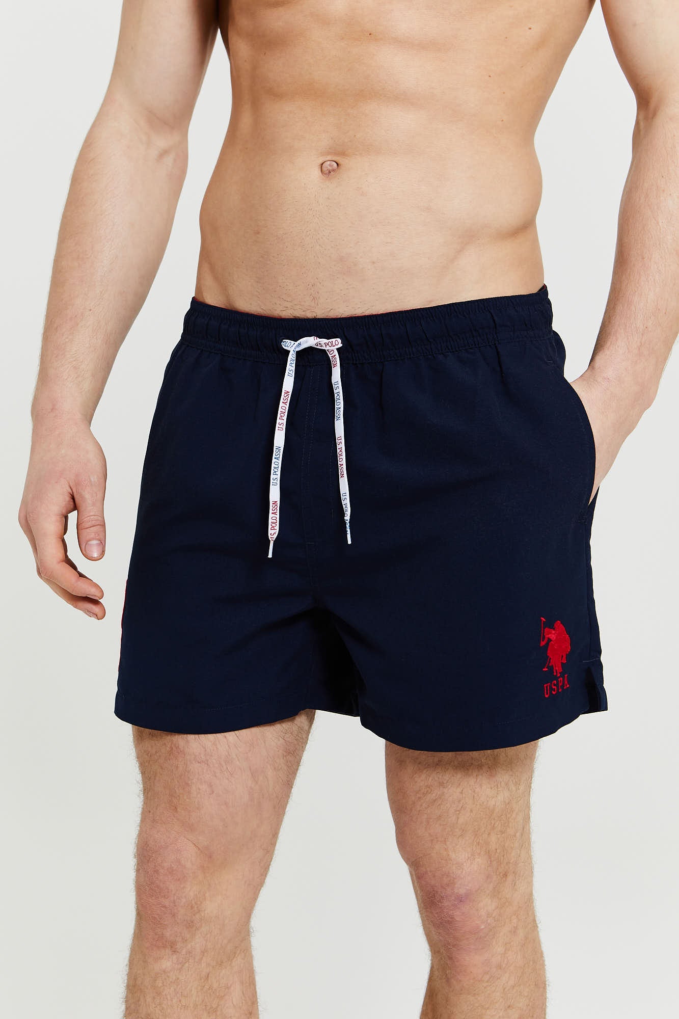 Mens Player 3 Swim Shorts in Navy Blue