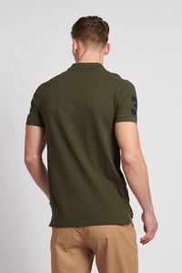 Mens Player 3 Polo Shirt in Forest Night
