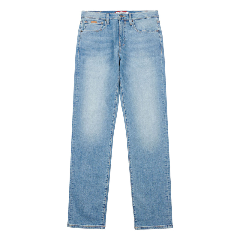 Mens 5 Pocket Slim Fit Denim Jeans in Mid Wash