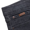 Mens 5 Pocket Slim Fit Denim Jeans in Grey Wash