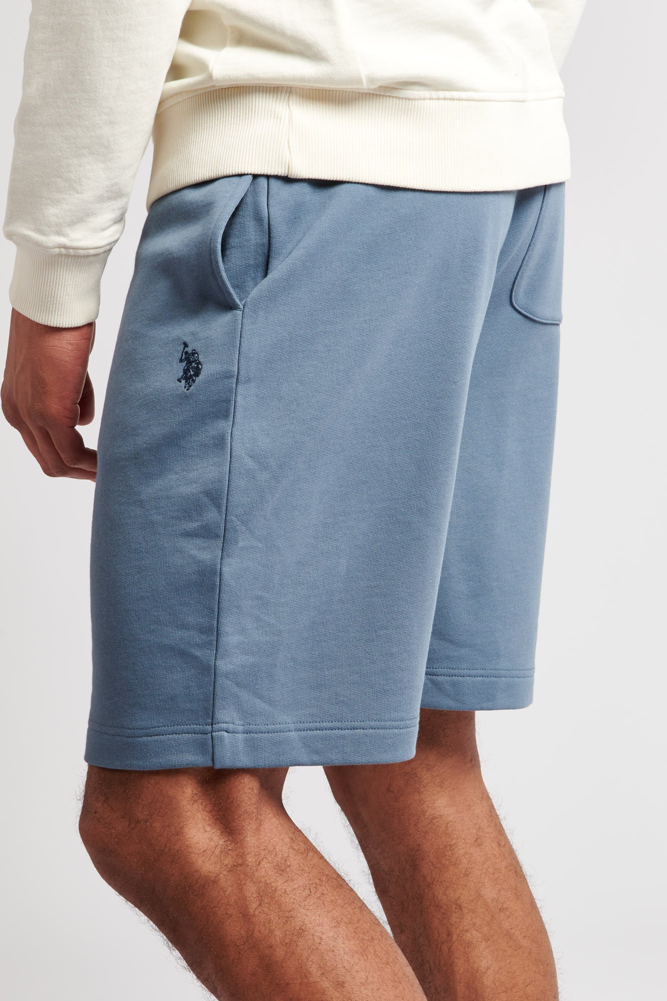 Mens Jersey Shorts in China Blue