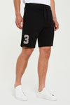 Mens Player 3 Sweat Shorts in Black