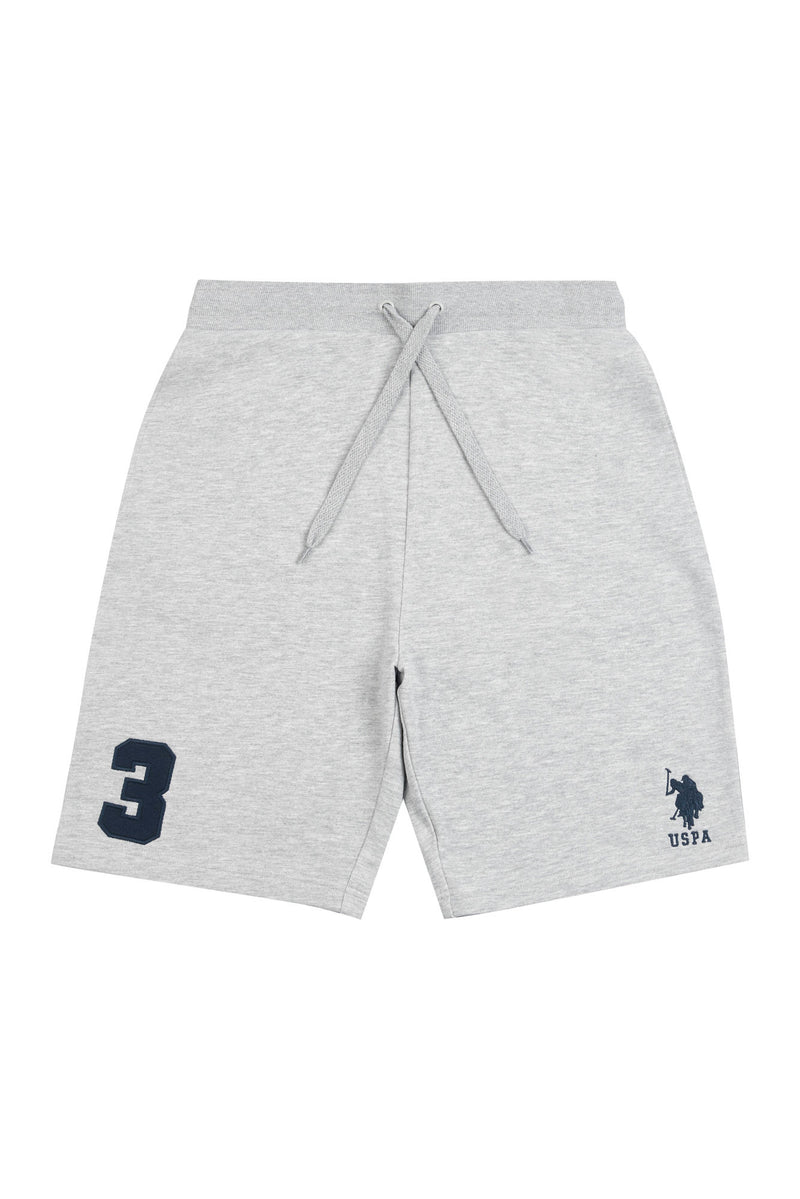 Mens Player 3 Sweat Shorts in Vintage Grey Heather