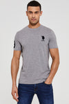 Mens Player 3 T-Shirt in Vintage Grey Heather