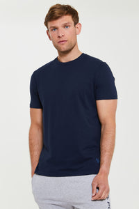 Mens 3 Pack T-Shirts in Blue Bell