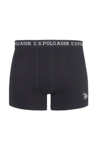 Mens 3 Pack Boxer Shorts in Black