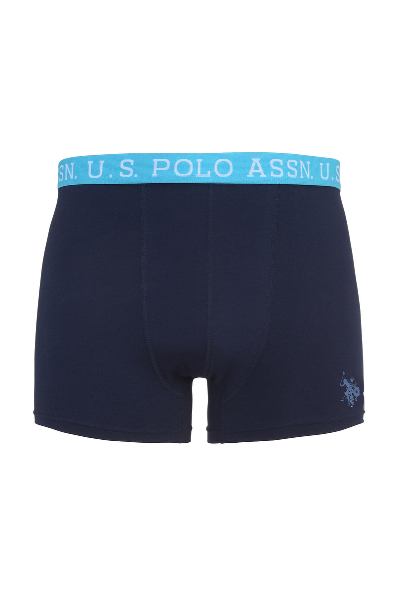 Mens 3 Pack Boxer Shorts in Navy Blue