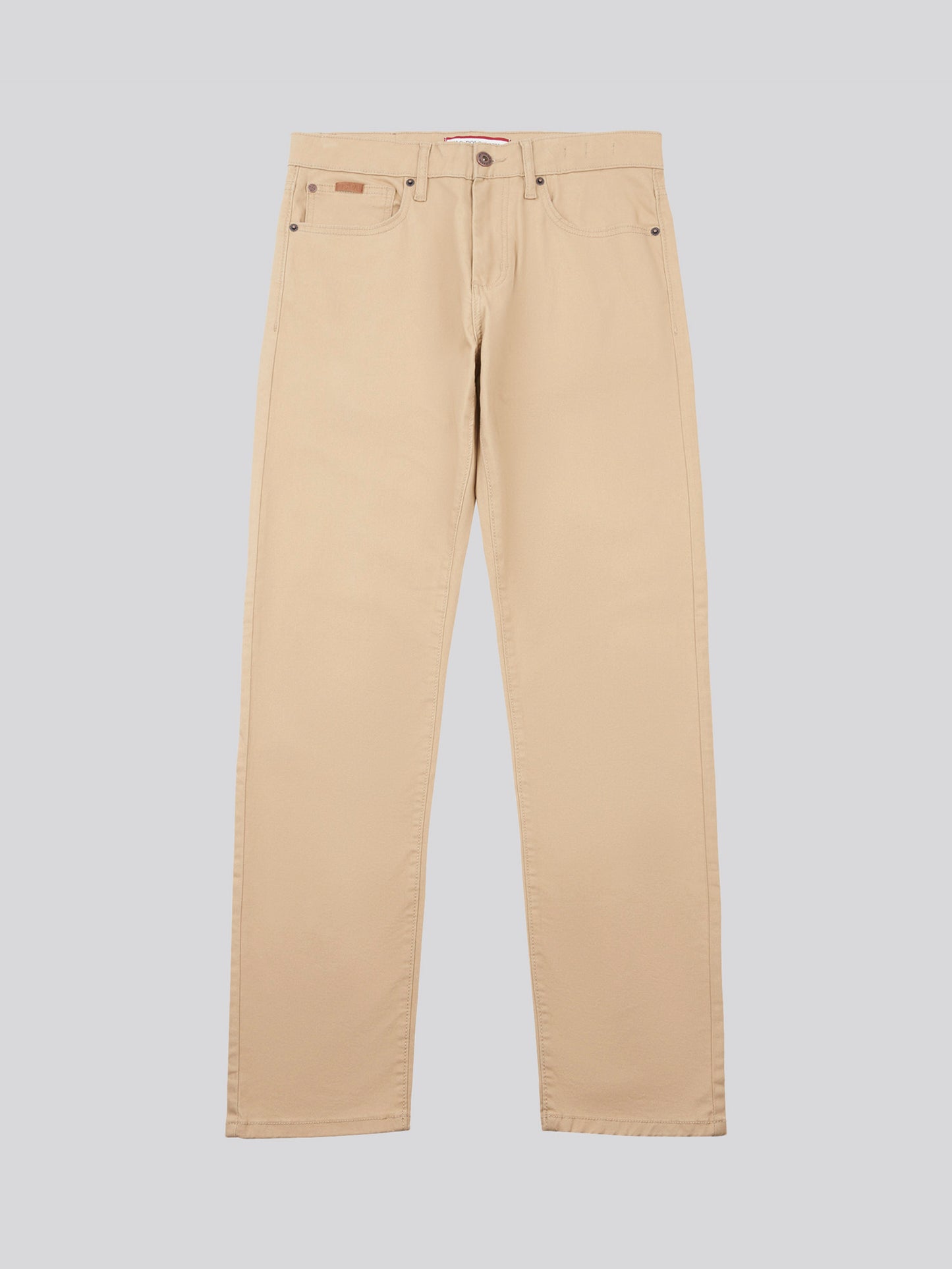 Mens Woven Trousers in Tan