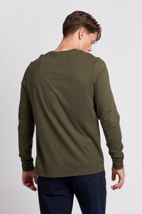 Mens Long Sleeved T-Shirt in Forest Night