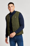 Mens Hunting Gilet in Forest Night