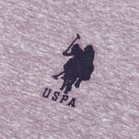 Mens Snow Melange T-Shirt in Montana Grape