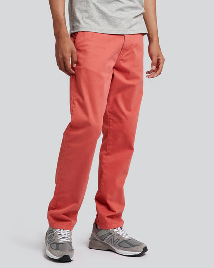 Mens Heritage Chino in Cranberry