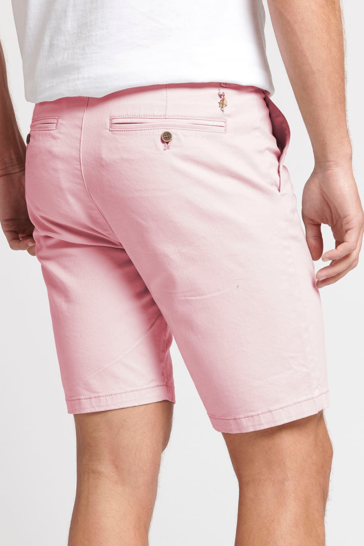 Mens Heritage Chino Shorts in Orchid Pink