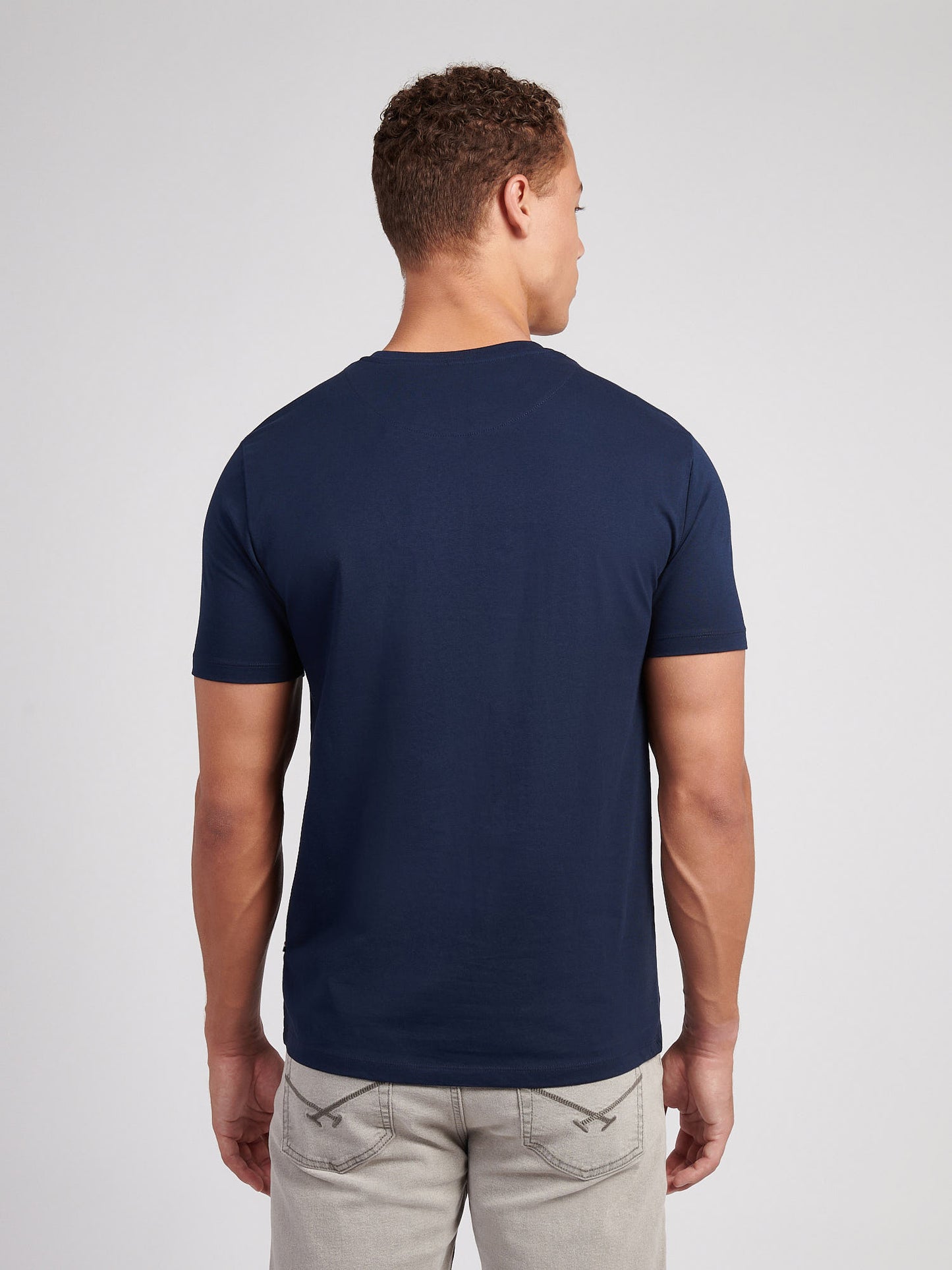 Mens Rider T-Shirt in Navy Blue