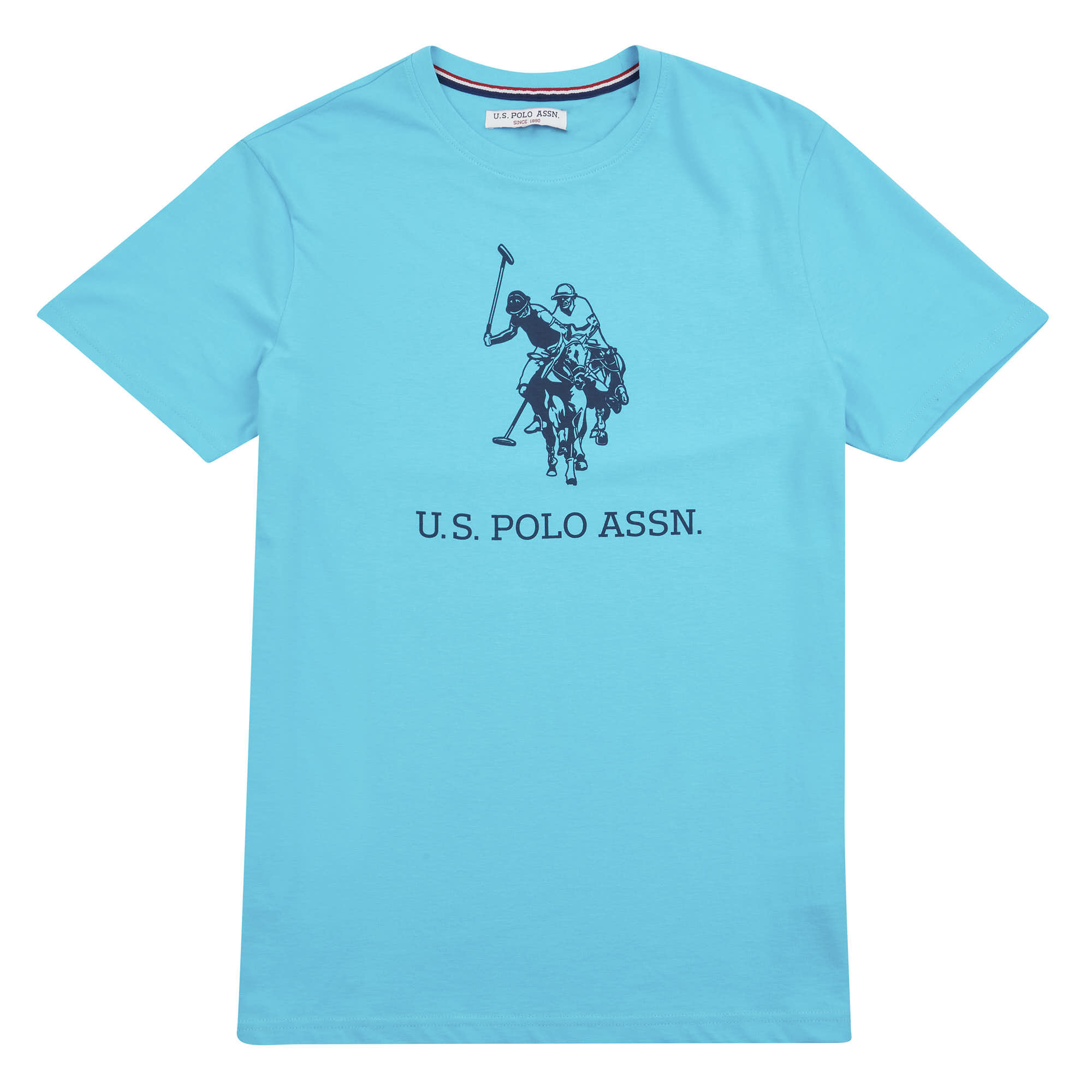 Mens Rider T-Shirt in Blue Atoll