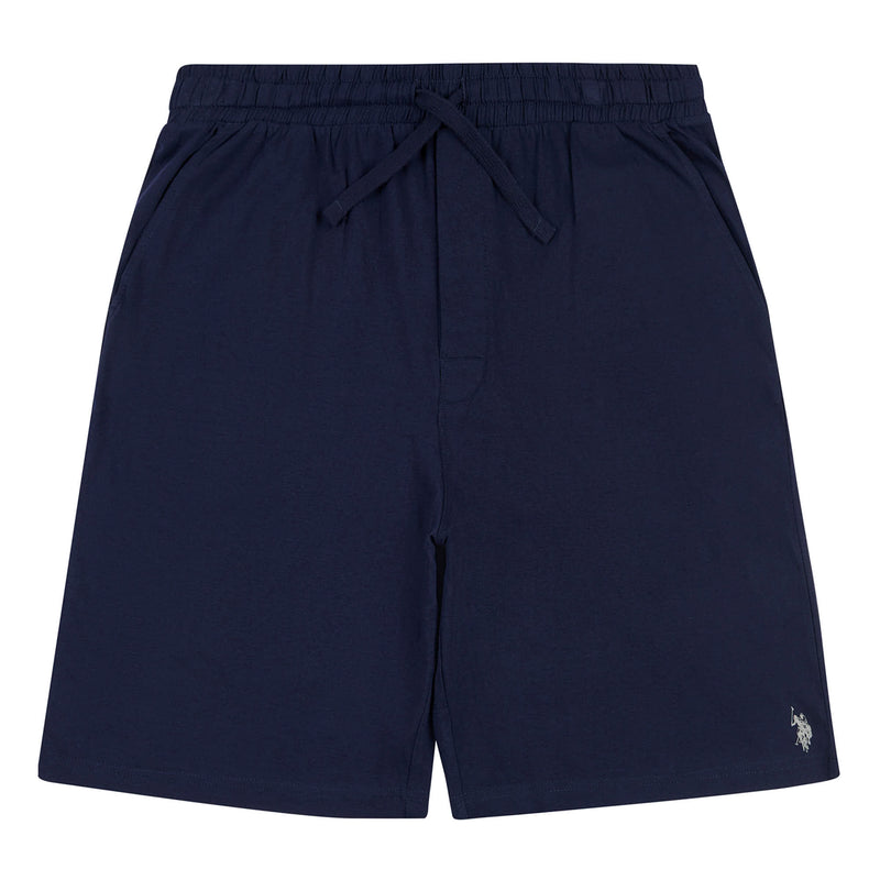 Mens Lounge Shorts in Navy Blue